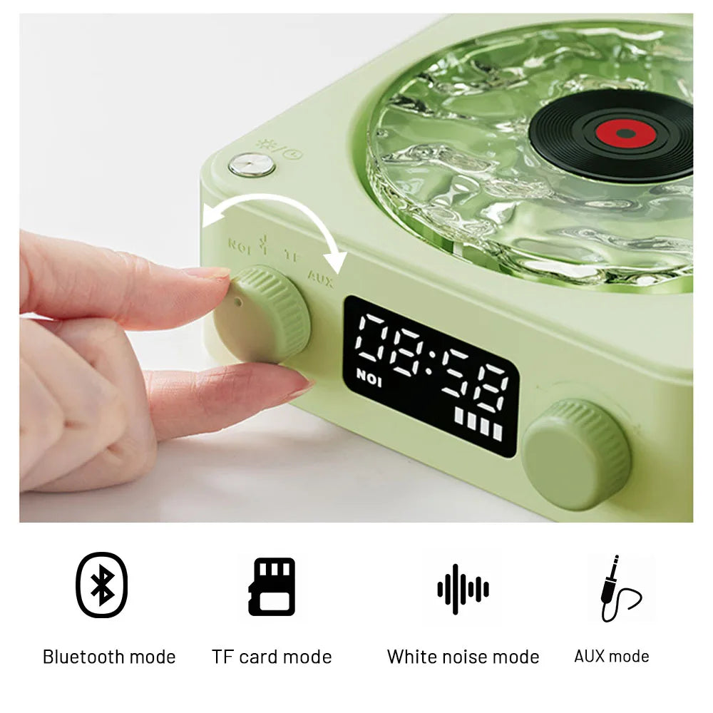 Retro Record Player Night Light