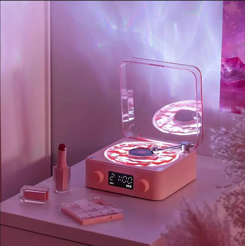 Retro Record Player Night Light