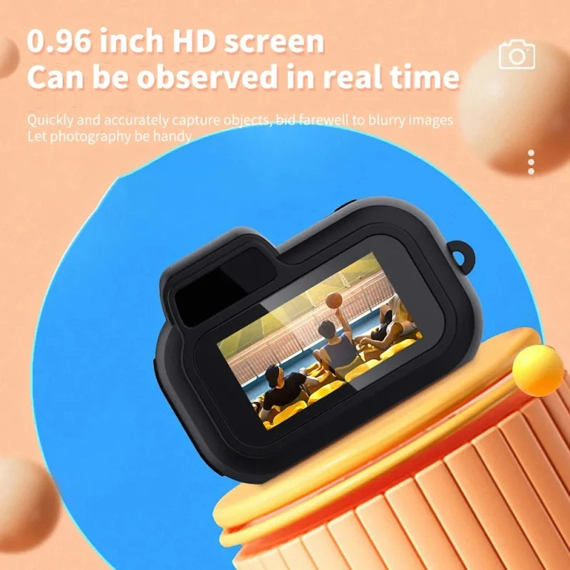Mini Camera With Screen 1080P
